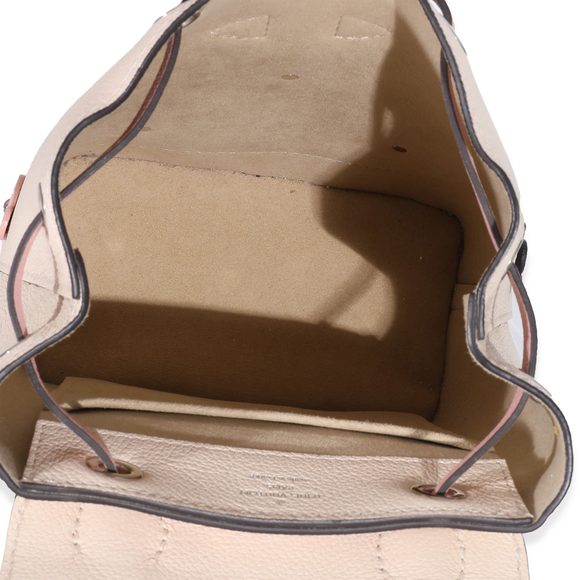 Louis Vuitton Creme Calfskin Mechanical Flower Lockme Mini Backpack - Picture 8 of 8